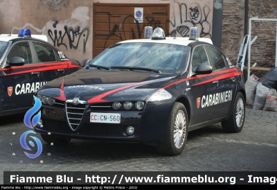 Alfa Romeo 159
Carabinieri
CC CN 560
Parole chiave: alfa_romeo 159 cccn560