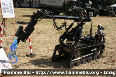 Robot per Disinnesco Ordigni Esplosivi
Esercito Italiano
Artificieri dell'Esercito
Parole chiave: Robot per Disinnesco Ordigni Esplosivi