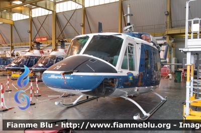 Agusta Bell AB212
Polizia di Stato
Reparto Volo
I Reparto volo Roma
PS 70
Parole chiave: Agusta_Bell AB212 PS70