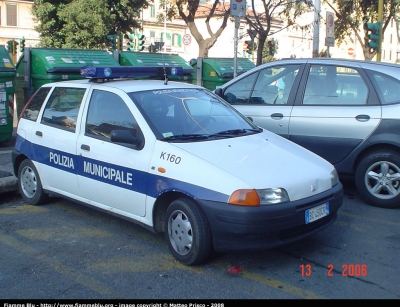 Fiat Punto I serie
Polizia Municipale Roma
servizio polizia stradale
Parole chiave: fiat punto_Iserie