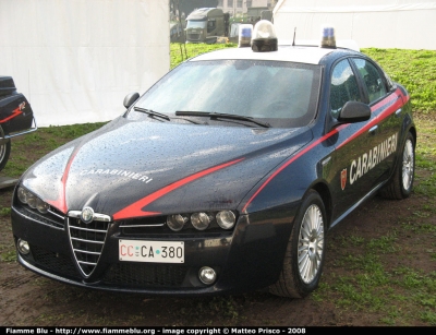 Alfa Romeo 159
Carabinieri 
CC CA380
Parole chiave: alfa_romeo 159 ccca380
