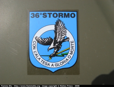 36° Stormo
Aeronautica Militare

Parole chiave: 36° stormo