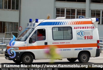 Fiat Ducato II serie
118 Marche 
Ospedali Riuniti di Ancona
Parole chiave: Marche AN Ambulanza