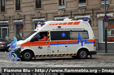 Volkswagen Transporter T5
118 Valle D'Aosta 
Soccorso Sanitario Regionale
Parole chiave: Valdaosta (AO) Ambulanza