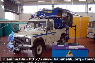 Land Rover Defender 110 
Gruppo Volontari PC Pontevico BS
Parole chiave: Lombardia BS fuoristrada protezione civile