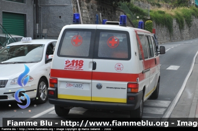 Volkswagen Transporter T4
Croce Rossa Italiana
Comitato Locale di Bordighera IM
CRI 14657
Parole chiave: Volkswagen Transporter_T4 (IM) Ambulanza CRI14657