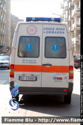 Mercedes Benz Sprinter II serie
Croce Rosa Lombarda MI
Parole chiave: Lombardia MI Ambulanza