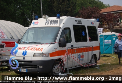 Fiat Ducato II serie
118 Pavia 
PV 0308
Parole chiave: Lombardia PV Ambulanza