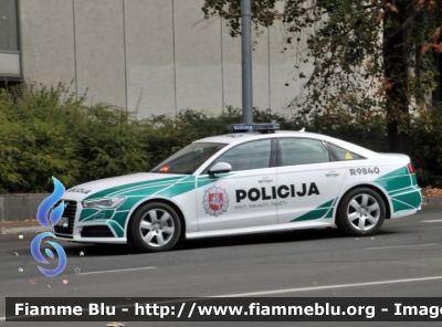 Audi A6
Lietuvos Respublika - Repubblica di Lituania
Lietuvos Policija - Polizia

