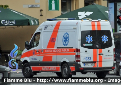 Mercedes-Benz Sprinter III serie
Lietuvos Respublika - Repubblica di Lituania
Greitoji Medicinos Pagalba - Servizio Ambulanze Pubblico
Parole chiave: Ambulanza Ambulance