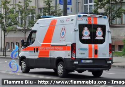 Iveco Daily VI serie
Lietuvos Respublika - Repubblica di Lituania
Greitoji Medicinos Pagalba - Servizio Ambulanze Pubblico
Parole chiave: Ambulanza Ambulance