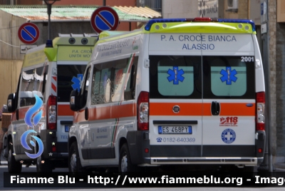 Fiat Ducato X250
Pubblica Assistenza Croce Bianca Alassio SV
Parole chiave: Liguria (SV) Ambulanza Fiat Ducato_X250