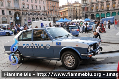 Alfa Romeo Alfetta II serie
Polizia di Stato
Polizia Stradale
Esemplare esposto presso il Museo delle auto della Polizia di Stato
POLIZIA 53315
Parole chiave: Alfa-Romeo Alfetta_IIserie Polizia53315 Festa_Della_Polizia_2012