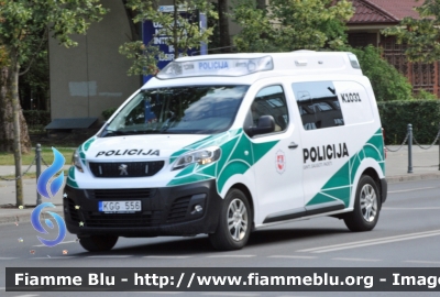 Peugeot Expert IV serie
Lietuvos Respublika - Repubblica di Lituania
Lietuvos Policija - Polizia
