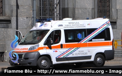 Fiat Ducato X250
Inter S.O.S. Marcallo con Casone MI
 M 9
Parole chiave: Lombardia (MI) Ambulanza Fiat Ducato_X250