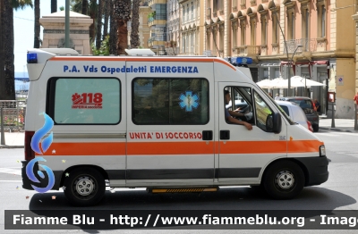 Fiat Ducato III serie
Volontari del Soccorso Ospedaletti Emergenza IM
Allestita MAF
Parole chiave: Liguria (IM) Ambulanza Fiat Ducato_IIIserie