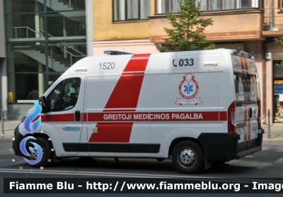 Fiat Ducato X290
Lietuvos Respublika - Repubblica di Lituania
Greitoji Medicinos Pagalba - Servizio Ambulanze Pubblico
