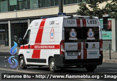 Fiat Ducato X290
Lietuvos Respublika - Repubblica di Lituania
Greitoji Medicinos Pagalba - Servizio Ambulanze Pubblico
Parole chiave: Ambulanza Ambulance