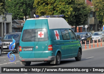 Volkswagen Transporter T5
Lietuvos Respublika - Repubblica di Lituania
Lietuvos kariuomenės Sausumos pajėgos - Esercito Lituano
Parole chiave: Ambulanza Ambulance