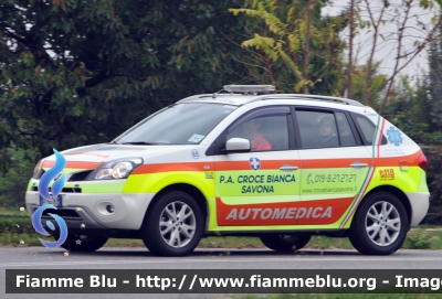 Renault Koleos
Pubblica Assistenza Croce Bianca Savona 
 Allestita MAF
Parole chiave: Liguria (SV) Automedica Renault Koleos Reas_2014