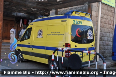 Mercedes-Benz Sprinter III serie restyle
جمهوريّة مصر العربيّة - Egitto
Egyptian Ambulance Authority - Ministry of Health
Parole chiave: Ambulance Ambulanza