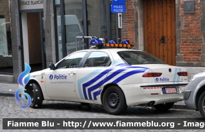 Alfa Romeo 156 II serie 
Koninkrijk België - Royaume de Belgique - Königreich Belgien - Belgio
 Police Locale Bruxelles Capitale Ixelles - Brussel Hoofdstad Elsene
Parole chiave: Alfa-Romeo 156_IIserie