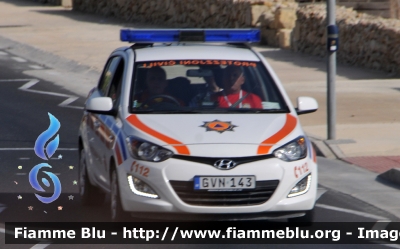 Hyundai i10
Repubblika ta' Malta - Malta
 Protezzjoni Civili - Fire Service 
Parole chiave: Hyundai i10