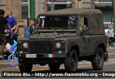 Land-Rover Defender AR90
Esercito Italiano
"Operazione strade sicure"
EI AY829
