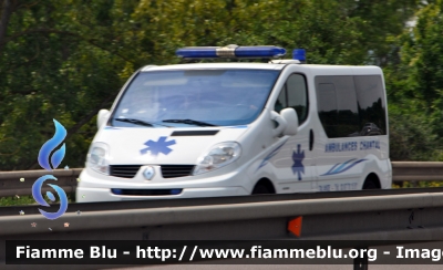 Renault Trafic II serie
France - Francia
Ambulance Chantal Talange 
Parole chiave: Renault Trafic_IIserie Ambulanza