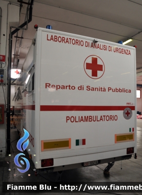 Rimorchio Poliambulatorio
Croce Rossa Italiana 
Comitato Regionale Lazio
Reparto di Sanità Pubblica
CRI X041A
Parole chiave: Lazio Protezione_Civile Reas_2016
