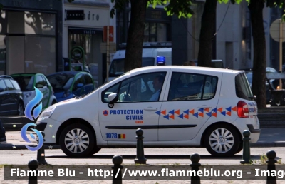 Renault Modus 
Koninkrijk België - Royaume de Belgique - Königreich Belgien - Kingdom of Belgium - Belgio
Protezione Civile - Civiele Bescherming - Protection Civile
Parole chiave: Renault Modus