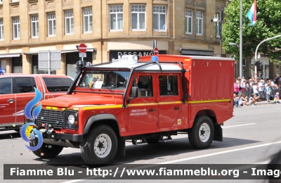 Land Rover Defender 130
Grand-Duché de Luxembourg - Großherzogtum Luxemburg - Grousherzogdem Lëtzebuerg - Lussemburgo
Service Incendie Esch-sur-Sûre 
