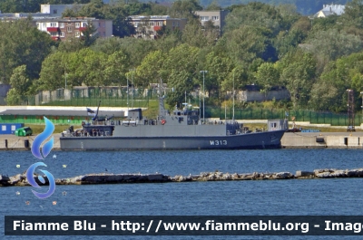 Cacciamine Classe Sandown
Eesti Vabariik - Repubblica di Estonia
Eesti Merevägi - Marina Militare Estone
M313 Admiral Cowan 
acquisito dalla Gran Bretagna
