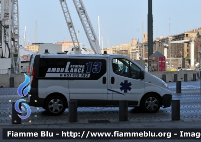 Renault Trafic III serie 
France - Francia
Ambulance 13 Marseille 
