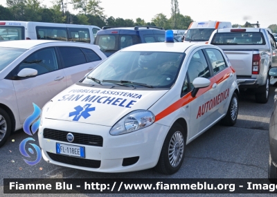 Fiat Punto IV serie
Pubblica Assistenza San Michele
San Marco Ev. CE
Parole chiave: CampaniaAutomedica Fiat Punto_IVserie Reas_2019