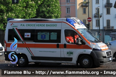 Fiat Ducato X250 
Croce Verde Baggio
 M 39
Parole chiave: Lombardia (MI) Ambulanza Fiat ducato_X250 Aricar