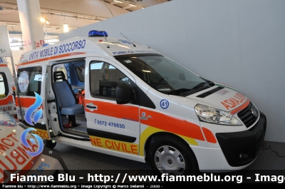 Fiat Scudo III serie
Pubblica Assistenza Pescia PT
Parole chiave: Toscana PT Ambulanza