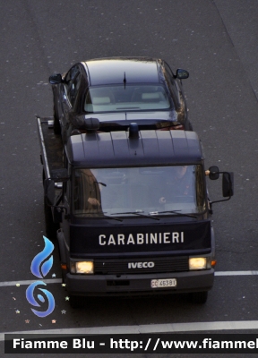 Iveco 95-14
Carabinieri
Comando Regionale Lombardia
Carro soccorso e recupero
Allestimento Isoli 
CC 463BI
