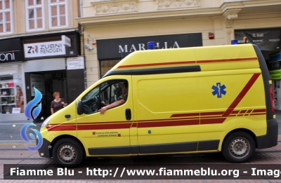 Renault Trafic II serie
Republika Hrvatska - Croazia
Zavod za hitnu medicinu Zagrebacke zupanije 
Dipartimento di Medicina di Emergenza Regione di Zagabria
Parole chiave: Renault Trafic_IIserie Ambulanza