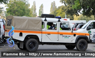 Land Rover Defender 130
Protezione Civile Losine BS
Parole chiave: Lombardia (BS) Protezione_civile Reas_2012 Land-Rover Defender_130