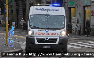 Citroën Jumper III serie
Italassistance Milano
 M 31
Parole chiave: Lombardia (MI) Ambulanza Ciroen _jumper_IIIserie