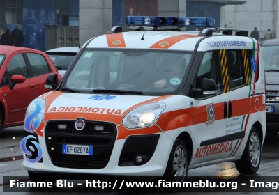 Fiat Doblò III serie
Pubblica Assistenza Croce Oro Genova Sampierdarena
Allestita AVS
Parole chiave: Fiat Doblò_IIIserie Automedica REAS_2013