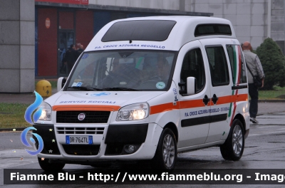 Fiat Doblò II serie
Pubblica Assistenza Croce Azzurra Reggello FI
 M 25
Parole chiave: Reas_2013 Toscana (FI) Servizi_sociali Fiat Doblò_IIserie