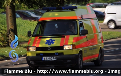 Volkswagen Transporter T4
Latvijas Republika - Lettonia
Medicīnas Sabiedrība Ars 
Parole chiave: Volkswagen Transporter_T4 Ambulanza