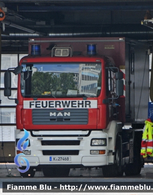 Man ?
Bundesrepublik Deutschland - Germany - Germania
Feuerwehr Koln

