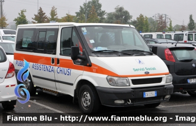 Ford Transit VI serie
Pubblica Assistenza di Chiusi SI
Parole chiave: Reas_2013 Toscana (SI) Servizi_sociali Ford Transit_VIserie