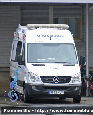 Mercedes-Benz Sprinter III serie 
España - Spagna
Servicios Socio-Sanitarios Generales 
Parole chiave: Ambulanza Mercedes-Benz Sprinter_IIIserie