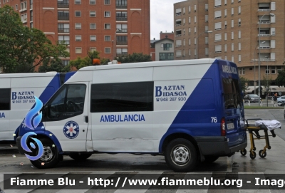 Ford Transit VII serie
España - Spagna
Ambulancias Bazdan Bidasoa Pamplona 
M 76
Parole chiave: Ambulanza Ford Transit_VIIserie