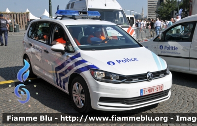 Volkswagen Touran II serie
Koninkrijk België - Royaume de Belgique - Königreich Belgien - Belgio
Police Locale Bruxelles Capitale Ixelles - Brussel Hoofdstad Elsen

