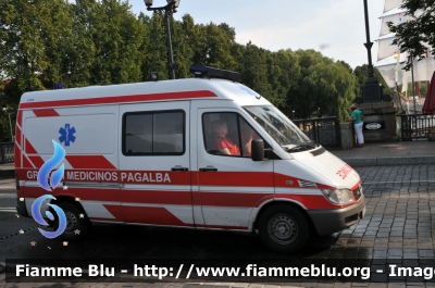 Mercedes-Benz Sprinter II Serie
Lietuvos Respublika - Repubblica di Lituania
Greitoji Medicinos Pagalba - Servizio Ambulanze Pubblico
Parole chiave: Mercedes-Benz Sprinter_IISerie Ambulanza